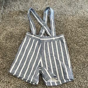 Never been worn, EUC Janie and Jack short overalls